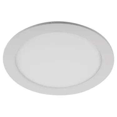 Светильник встраиваемый LED 1-18-6K/1 светодиодный круглый LED 18W 220V 6500K (20/360)