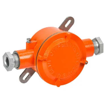 Коробка взрывозащищенная распределительная ВРК-21-24-1-d с 2 вводами