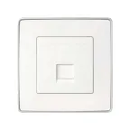 Адаптер на 1 RJ45(12) 75528-, 75540-, 75541-, 75544-39, шторка, S82,82N, белый