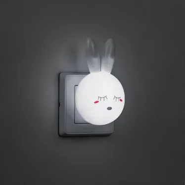 Ночник светодиодный 0.5w Зайчик белый