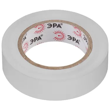 Изолента ПВХ 15мм*10м белая (10/500/16000)