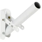 Кронштейн КР-2М D-48мм L-350мм под монтажную ленту регулируемый угол белый IEK