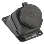 Розетка РБу13-1-0м защитная крышка угловая настенная ОМЕГА IP44