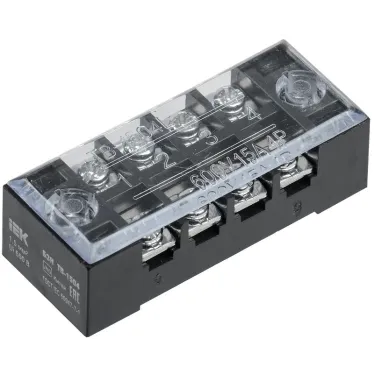 Блок зажимов БЗН ТВ-1504 1,5 мм2 15A 4 пары