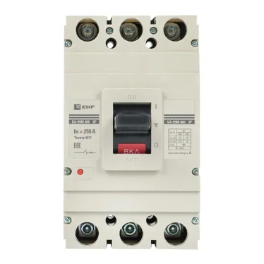 Выключатель автоматический трехполюсный ВА-99М/400 250А 42кА РЭ2500А