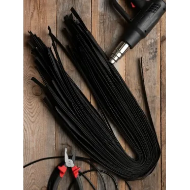 Трубка термоусаживаемая ТУТ нг 14/7 черная в отрезках по 1м PROxima