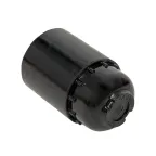 Патрон карболитовый подвесной Е27 черн. индивидуальный пакет