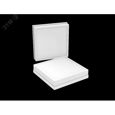 Светильник светодиодный медицинский накладной 295*295*70мм с опал. рас. 38ВТ 4000К IP54 авр.автоном. пост. дейст. | V1-C0-00597-20A00-5403840 | VARTON