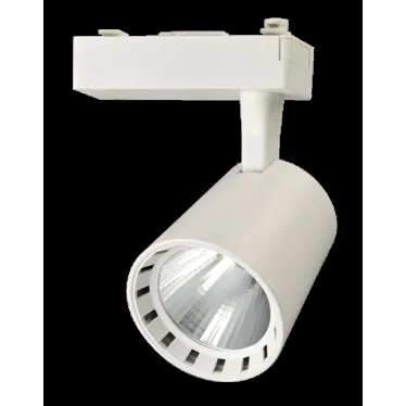 Светильник светодиодный трековый на шинопровод ДПО-30w 4000K 24° WH (белый) IP40 jazzway