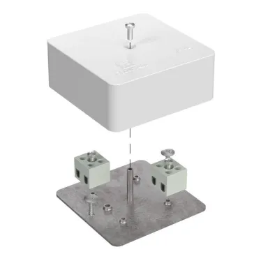 Коробка огнестойкая для кабель-канала 40-0450-FR2.5-4 Е15-Е120 75х75х30