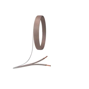 Кабель акустический 2х0.25 прозрачный 100м