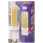 Лампа светодиодная LED 9Вт G9 4000K