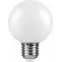 Лампа светодиодная LED 3вт Е27 6400K шар G60