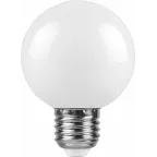 Лампа светодиодная LED 3вт Е27 6400K шар G60