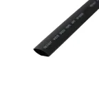 Термоусаживаемая трубка 10,0 5,0 мм, черная, упаковка 50 шт. по 1 м, REXANT