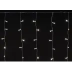 LIGHTING Гирлянда бахрома 4,5х0,7м 200 светодиодов теплый белый свет IP44 прозрачный шнур 3м 230В транзит IEK