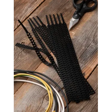 Хомут гибкий (20 шт.) черный FlexSTRAP