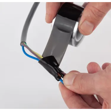 Изолента PRO PROSS25 силиконовая самослипающаяся 25 мм х 3 м черная