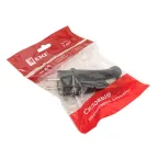 Вилка угловая каучуковая с кольцом 230В 2P+PE 16A IP44 PROxima