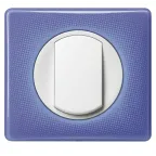 Celiane Лицевая панель выключателя/переключателя 067001/02/31/32 с контурной подсветкой белый