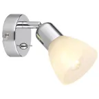 Светильник настенно-потолочный спот Keila 7051-701 х Е14 40 Вт поворотный с выключателем