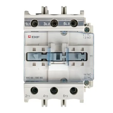 Контактор КМЭ малогабаритный 80А 36В NO+NC PROxima