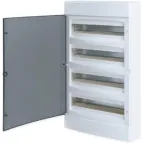 Щит распределительный навесной Unix белая дверь 4х18 модулей IP41 EKF PROxima