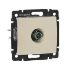 VALENA Розетка телевизионная TV звезда в рамку слоновая кость 1.5дБ