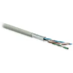 Витая пара U/FTP кат 6 4 пары AWG26 patch IN LSZH нг(А)-HF серый 100м