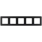 Рамка 5 постов INSPIRIA антрацит