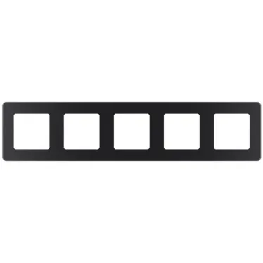 Рамка 5 постов INSPIRIA антрацит