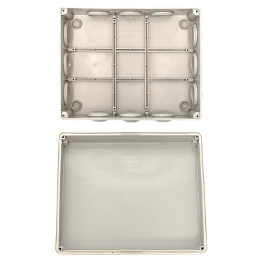 Коробка распаячная КМР-050-043 пылевлагозащитная 12 мембранных вводов уплотнительный шнур (240х190х90) PROxima