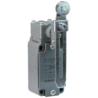 Выключатель путевой ВП15К-21А-291-54 У2.8 рычаг с роликом, регулируемый по длине, прямого действия