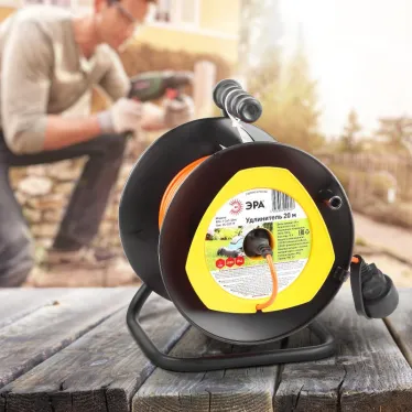 Удлинитель силовой RPx-1-2x1-20m на п. катушке б/з 1 гн 20м ПВС 2х1 RPx-1-2x1-20m