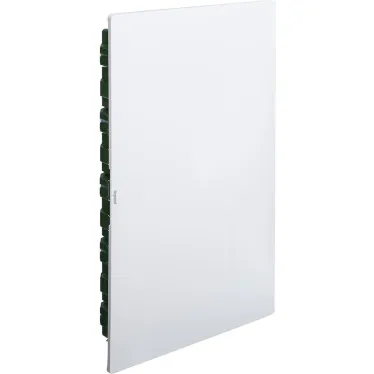 Щит встраиваемый пластиковый 4х18, белая дверь с клеммником заземления нейтрали