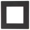 Рамка 1 пост, графит