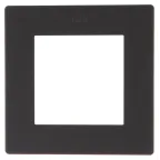 Рамка 1 пост, графит