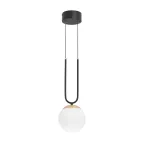 Светильник SP-BEADS-HANG-U-R130-10W Warm3000 (BK-GD, 275 deg, 230V) (IP20 металл, 5 лет)