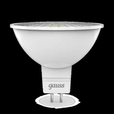 Лампа светодиодная LED 5 Вт 500 лм 3000К софит MR16 теплый GU5.3 AC/DC 12В низковольтная Black Gauss