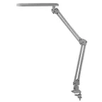 Светильник настольный светодиодный на струбцине серебро NLED-441-7W-S