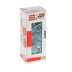 Шуруп универсальный 4х35 потайная головка, остроконечный, оцинкованный (200шт) - коробка