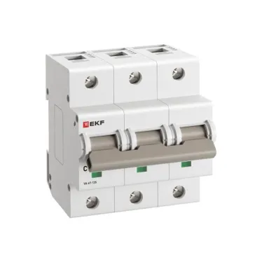 Авт. выкл. ВА 47-125 3P 63А (C) 15кА EKF PROxima