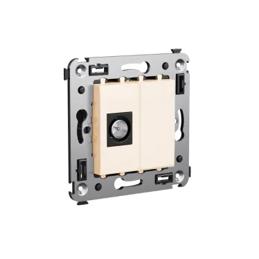 Avanti Розетка TV в стену оконечная ''Ванильная дымка''