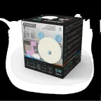 Светильник ночник настольный 5 Вт 200 лм 2700-6000К DC 5В Голубой IP20 100х100х109мм с Li-ion акк 1200мА диммируемый Qplus Gauss