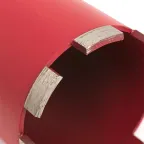 Коронка алмазная (верхнее пылеудаление) DCH-82/120MHS (120мм) Micro Hit Laser M16 Professional