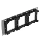 Avanti Рамка-суппорт черная для In-liner Front, 6 модульная