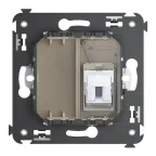 Avanti Телефонная розетка RJ-12 в стену одинарная, , Ванильная дымка