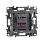 ETIKA Переключатель промежуточный винтовые клеммы 10 A белый