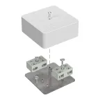 Коробка огнестойкая разветвительная для кабель-канала 40-0450-FR6.0-4-4-Р Е15-Е60 75х75х30