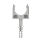 Держатель с защелкой и дюбелем 20мм (5шт)